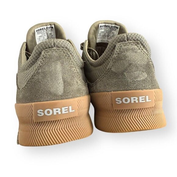 Sorel Out N About Plus Lace Waterproof Sneakers Women's 8.5 Green - Picture 7 of 16